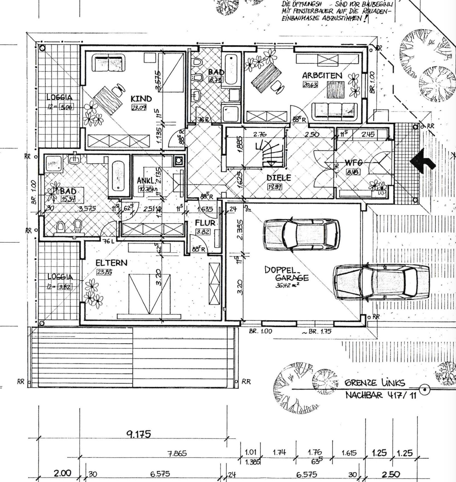 Ihr Traumhaus! Hochqualitativ, 3 Bäder, Doppelgarage, 2 Balkone, Terrasse