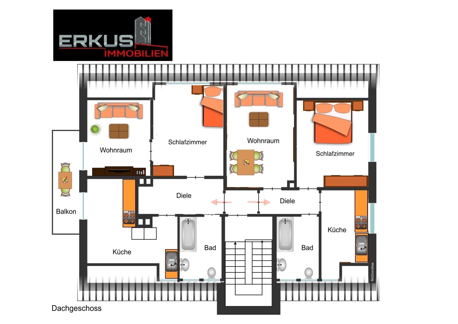 Gepflegtes Mehrfamilienhaus mit 5 Wohnungen und schönem Garten. Vollvermietet!