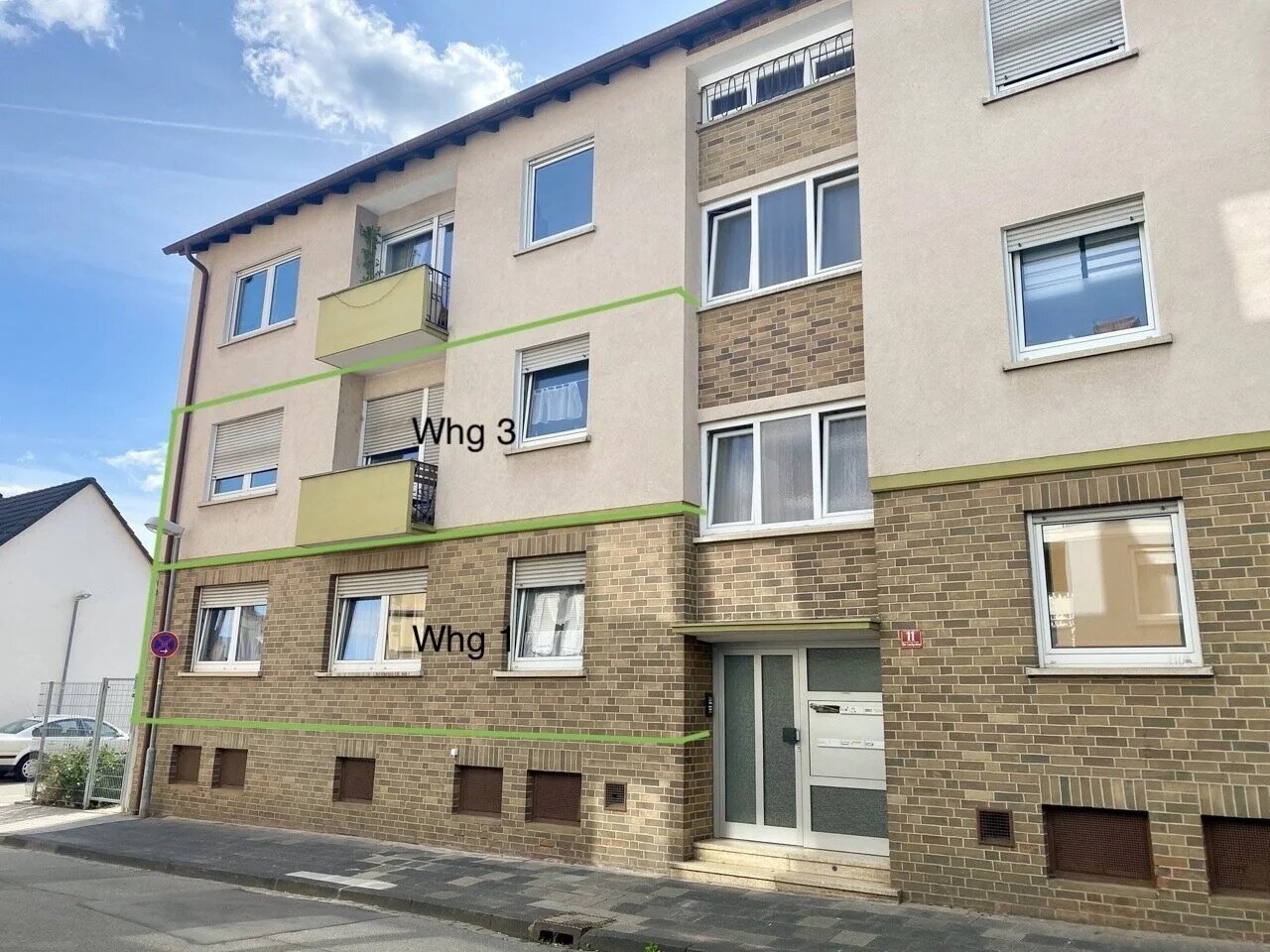 KL-Mitte: Geräumige 4,5 Zimmerwohnung im Erdgeschoss