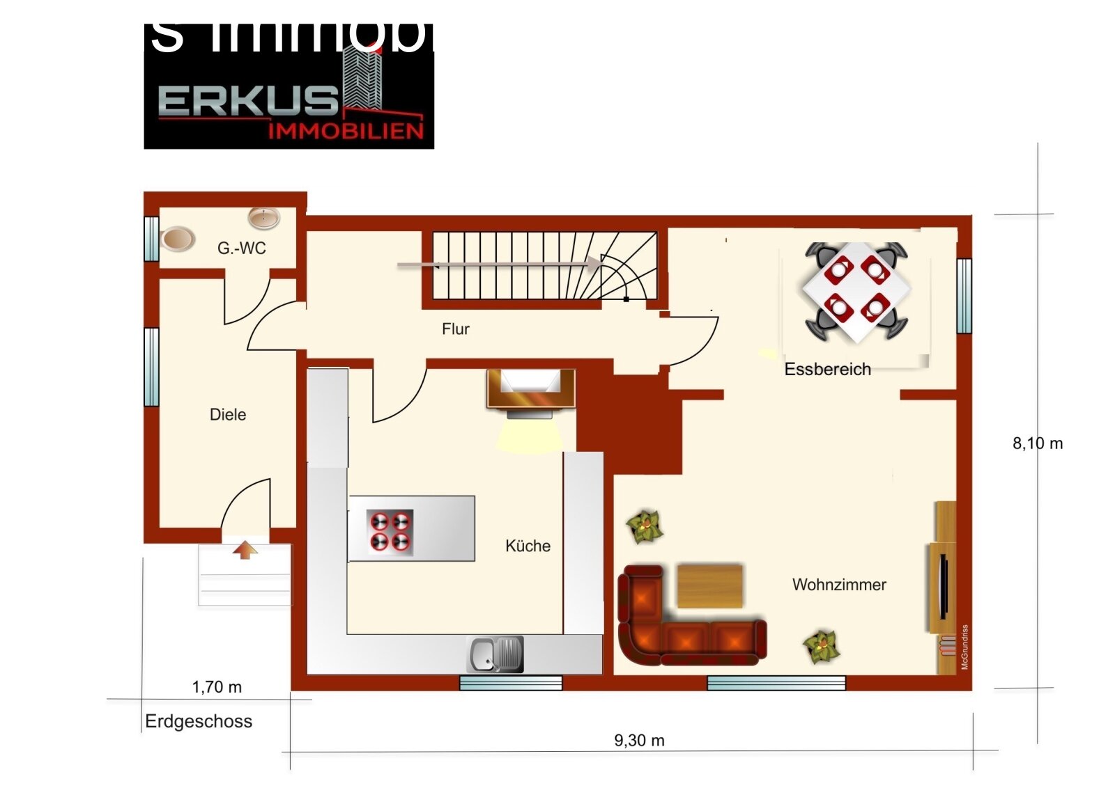 Gepflegtes Einfamilienhaus mit Wintergarten und zwei Stellplätzen