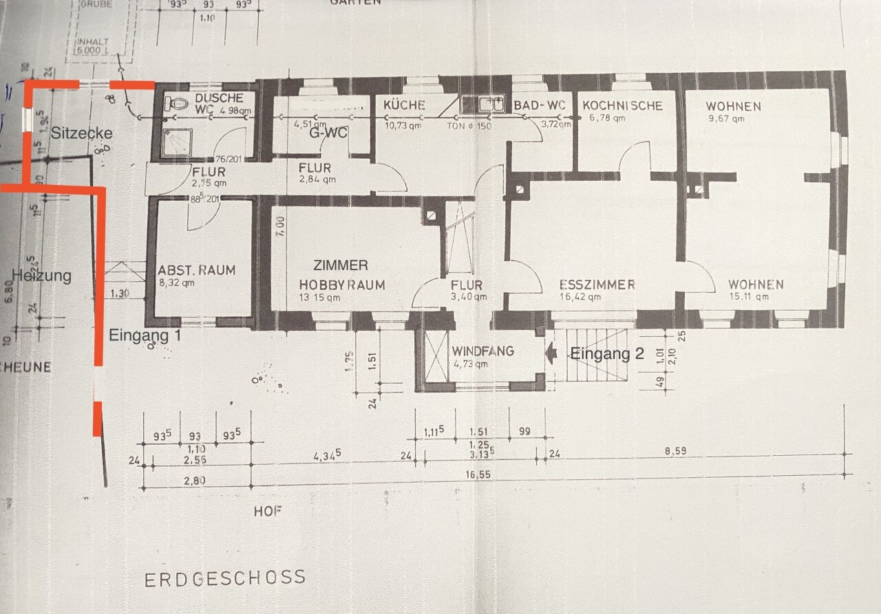 Erdgeschoss Erdgeschoss
