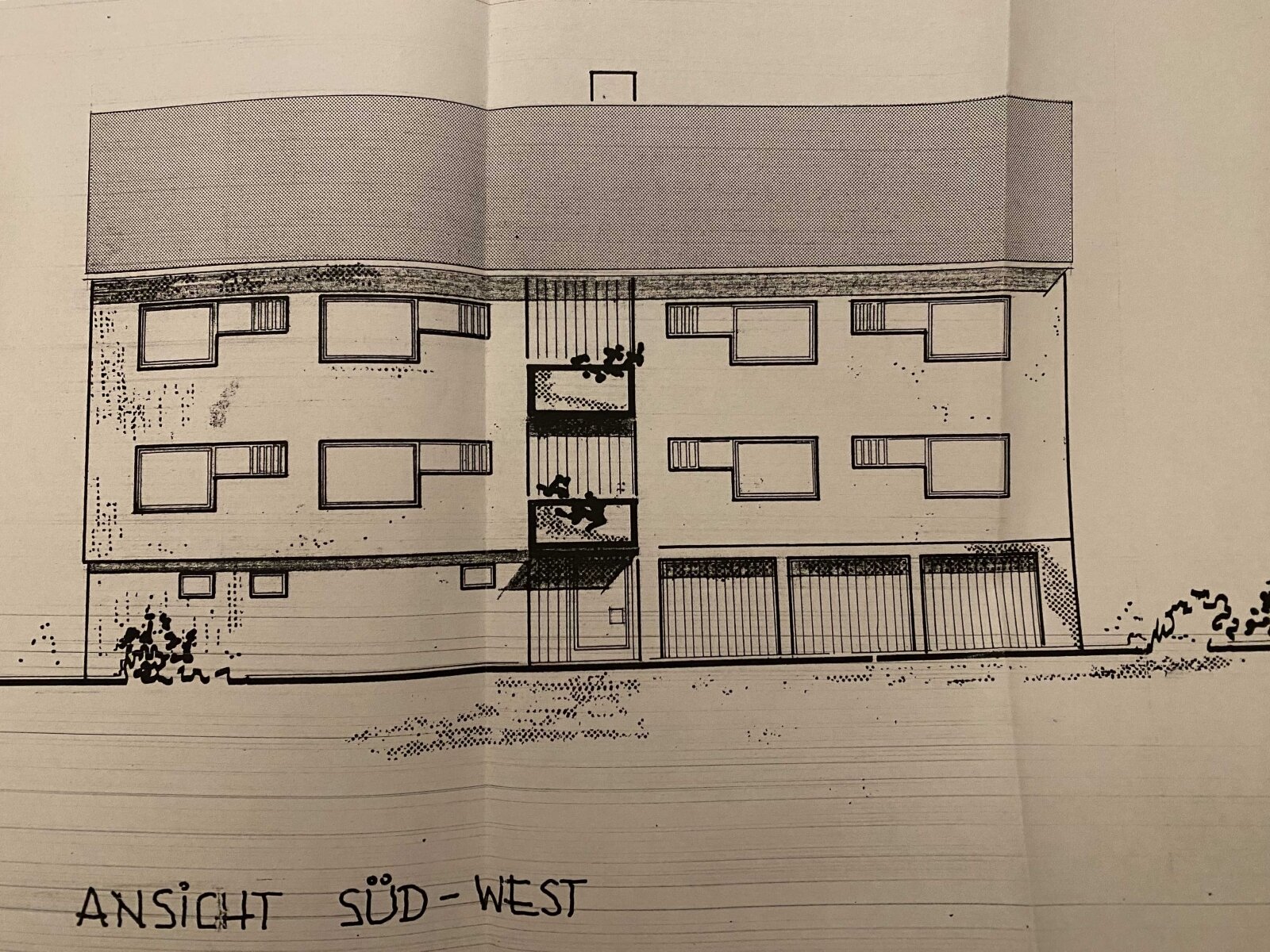 Plan Ansicht Strassenseite H10 Plan Ansicht Strassenseite H10
