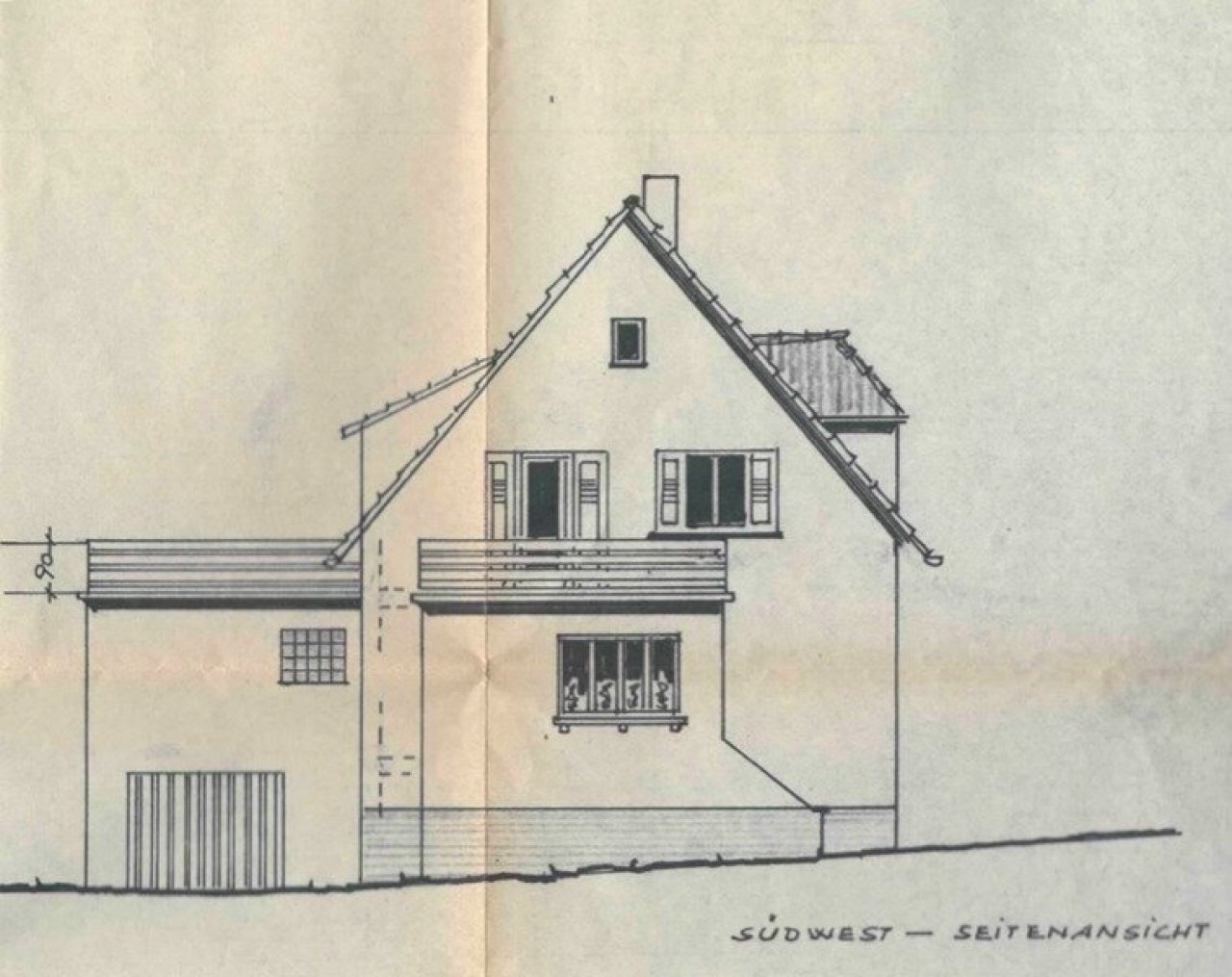 Ansicht Süd-West Ansicht Süd-West