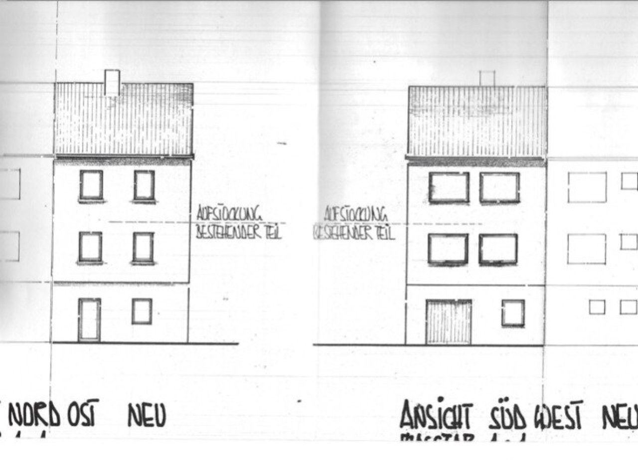 Ansichten v. Reihenhaus Ansichten v. Reihenhaus