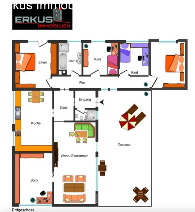 EG-Raumaufteilung EG-Raumaufteilung